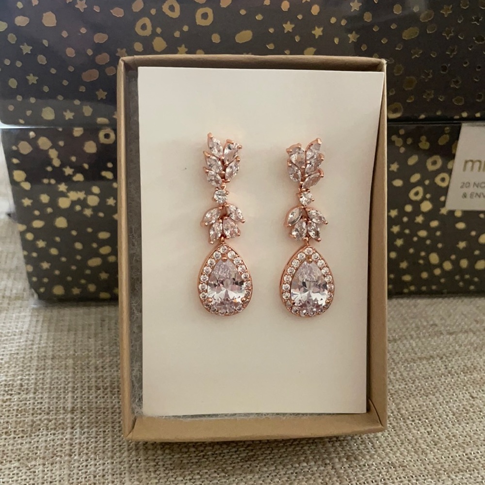 Crystal Drop Earrings